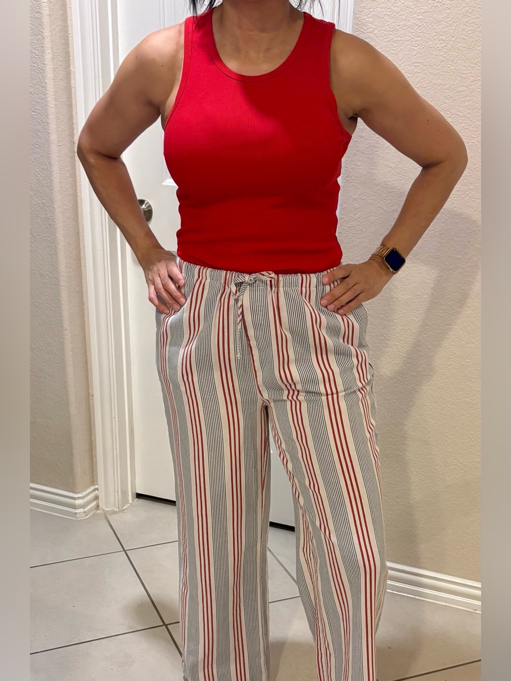 Jolie & Joy Patriotic Red White & Blue Pants